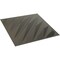 Ekena Millwork 19 5/8in. W x 19 5/8in. H Arrow EnduraWall Decorative 3D Wall Panel Covers 2.67 Sq. Ft. WP20X20AWISG - alternate 3